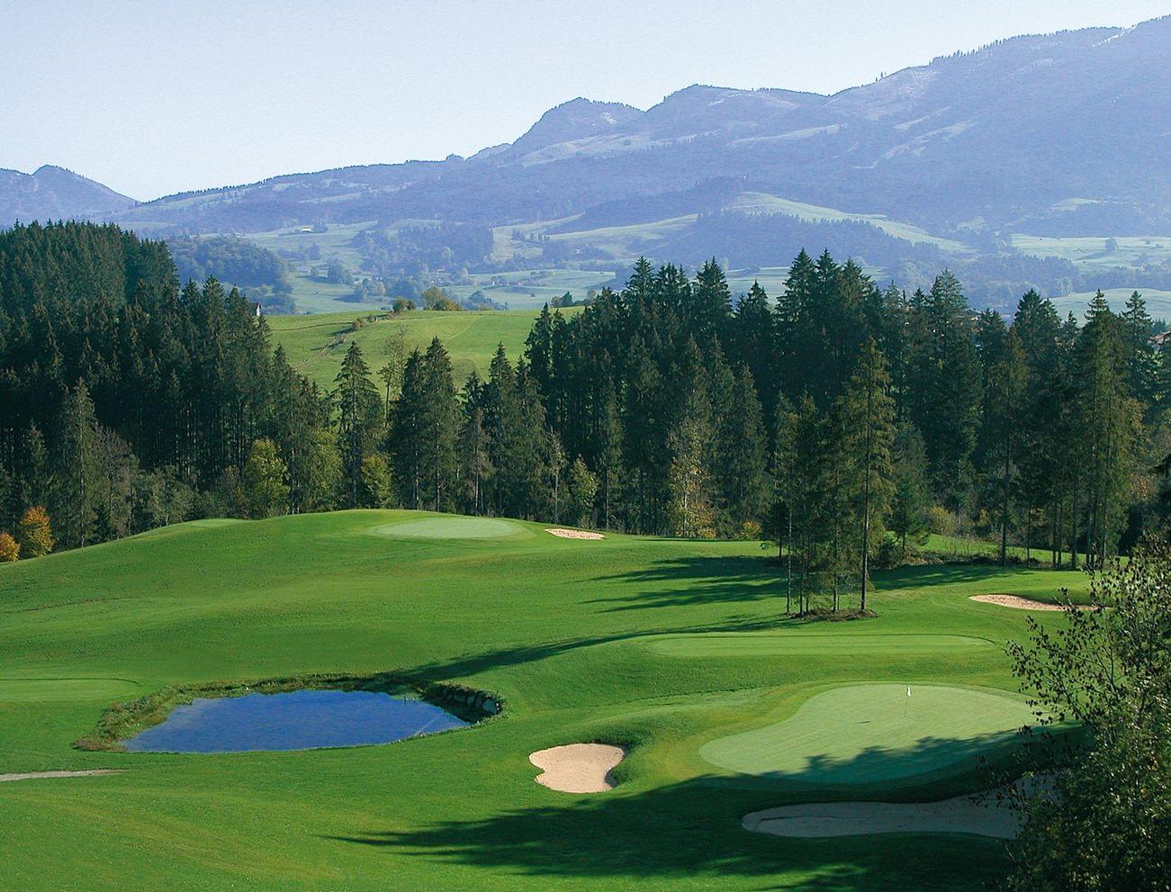 Golf holidays in the Kleinwalsertal valley